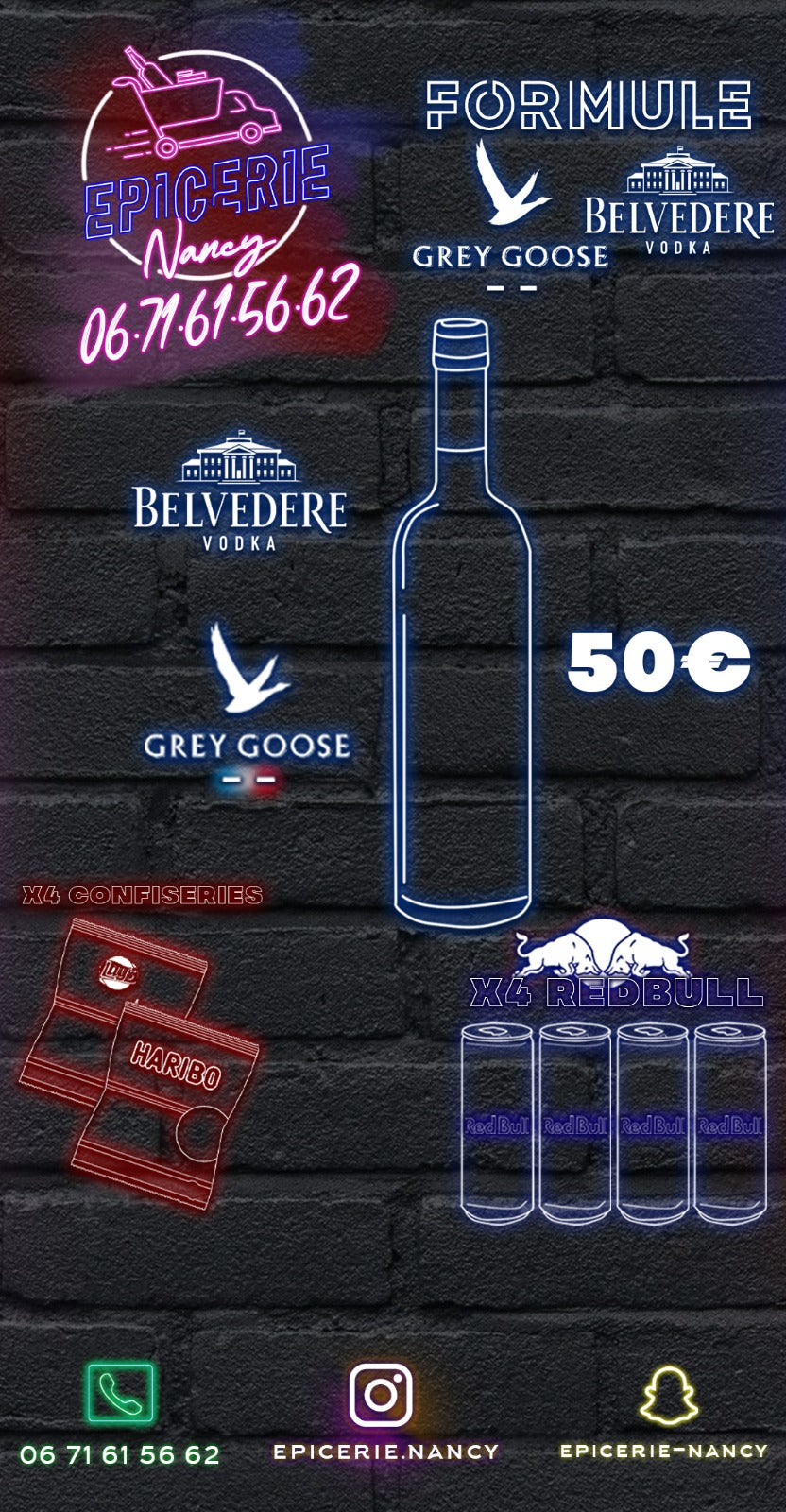 Formule Belvédère / GreyGoose